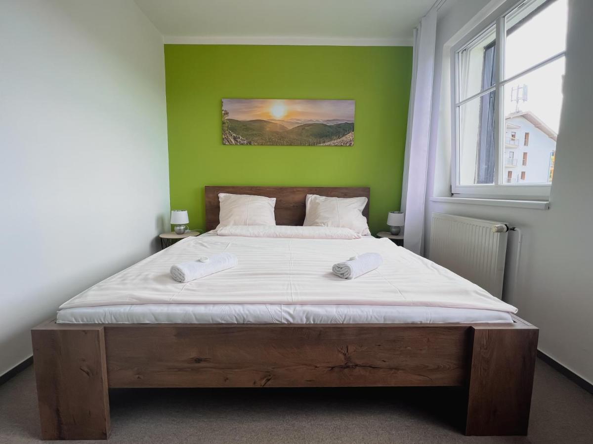 Apartmany Hotelu Ostry Železná Ruda Buitenkant foto