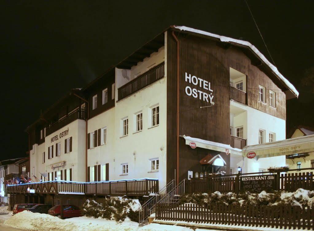 Apartmany Hotelu Ostry Železná Ruda Buitenkant foto