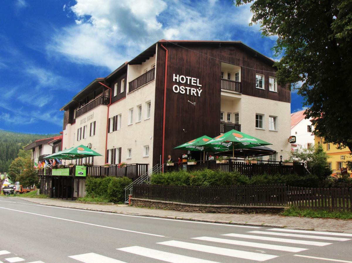Apartmany Hotelu Ostry Železná Ruda Buitenkant foto